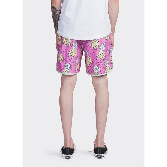 Sovereign Code JOYRIDE SWIM SHORT PINK GLOW/ PINK Size L - Picture 2 of 6